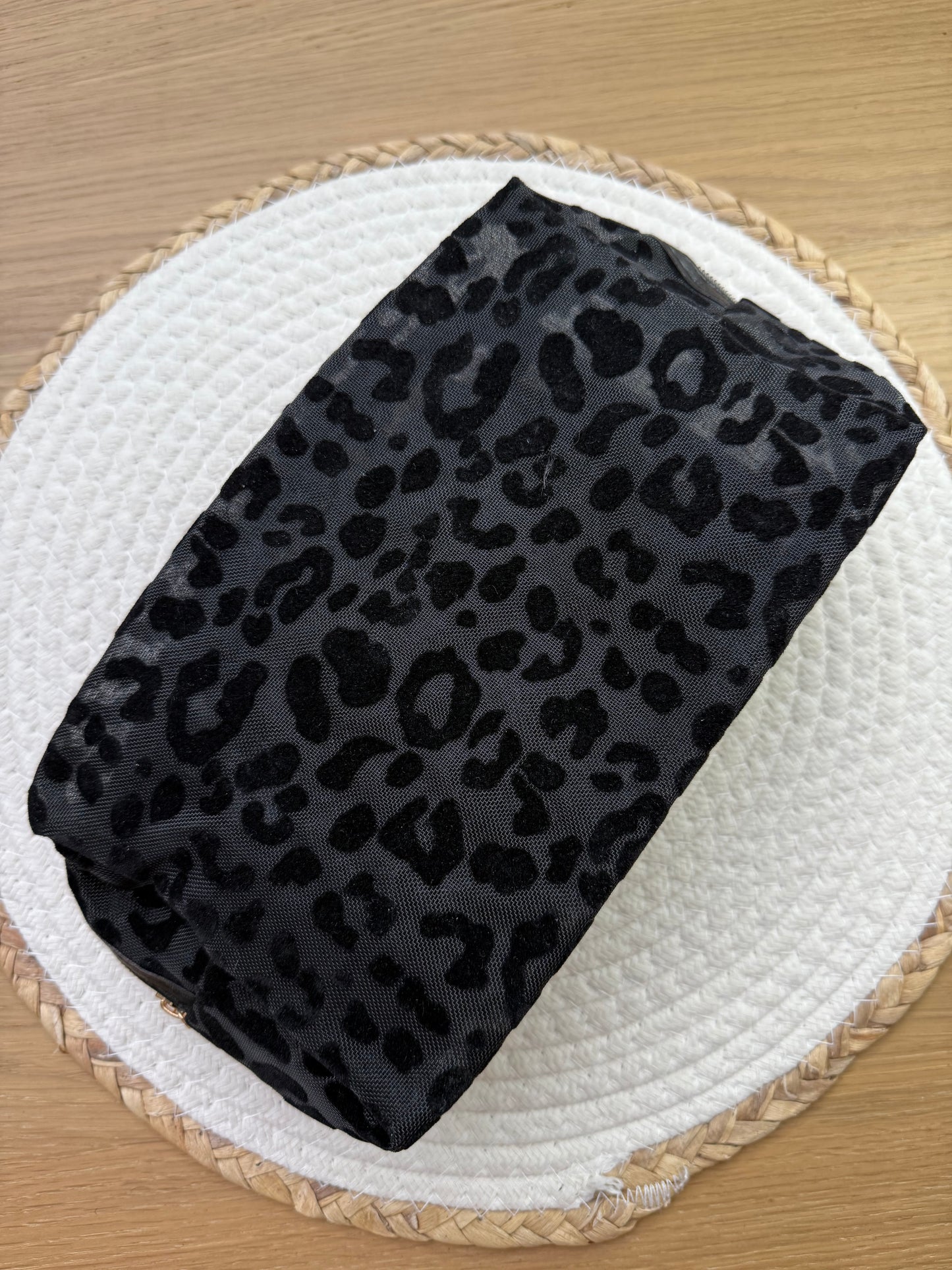 Etui zwart panter