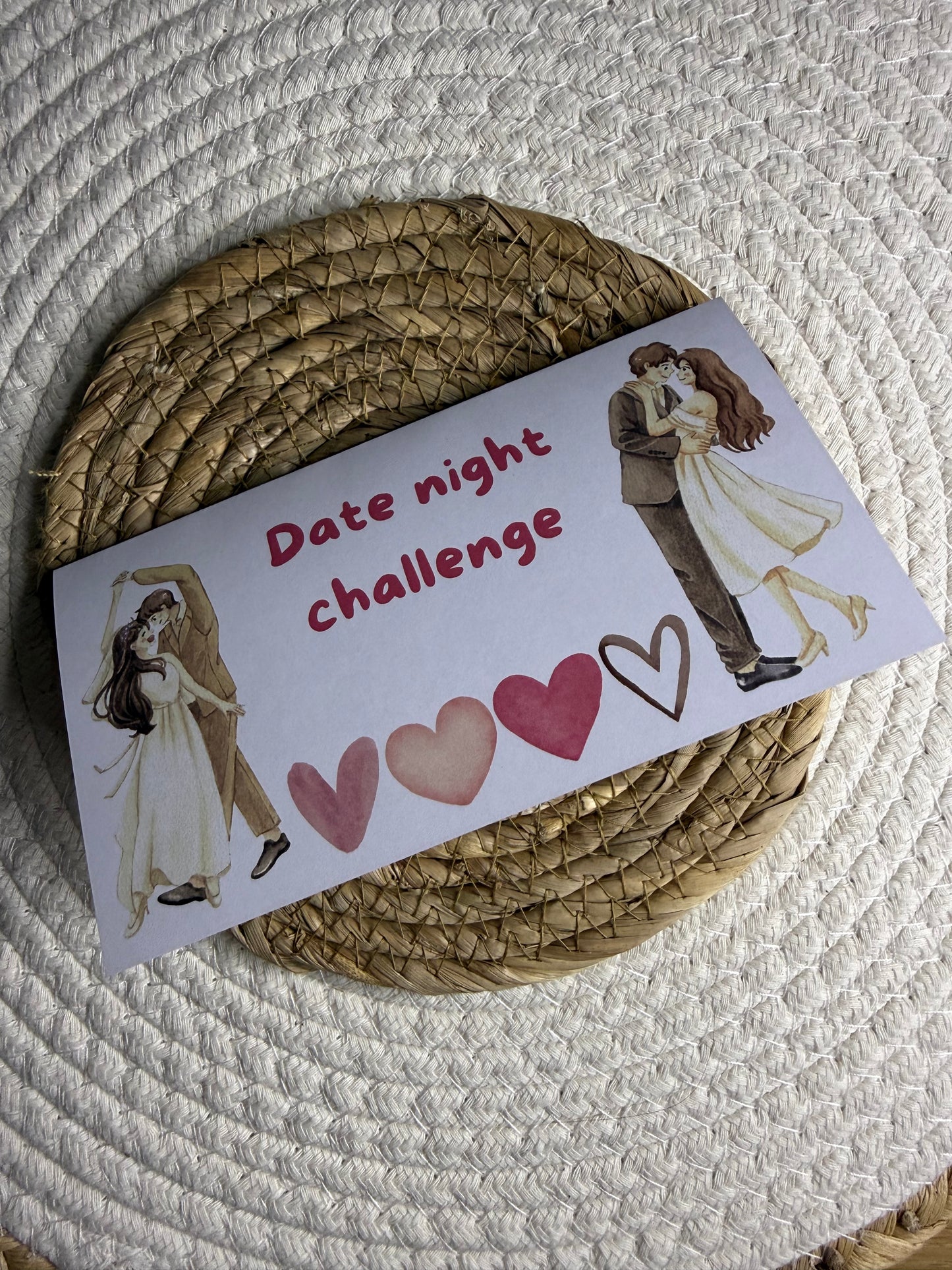 Vouwkaart date night