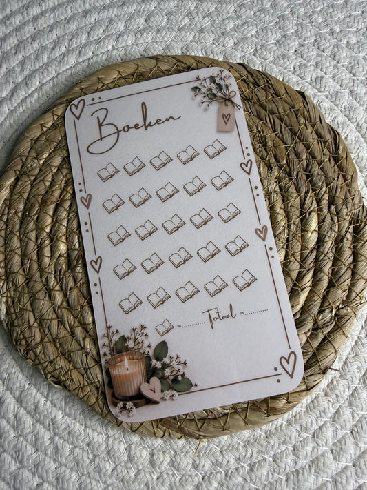 Boeken challenge cozy A6