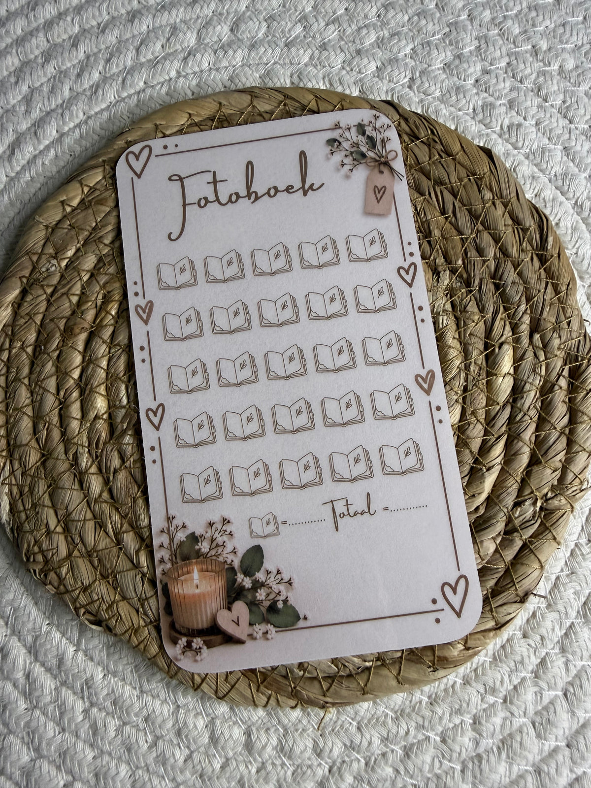 Fotoboek challenge cozy A6