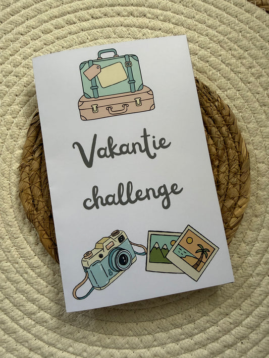 Vouwkaart A5 vakantie
