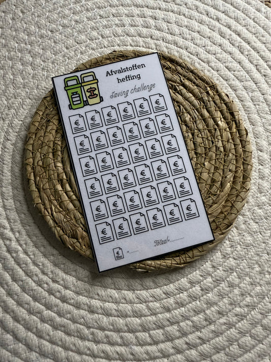 Afvalstoffenheffing challenge open bedrag