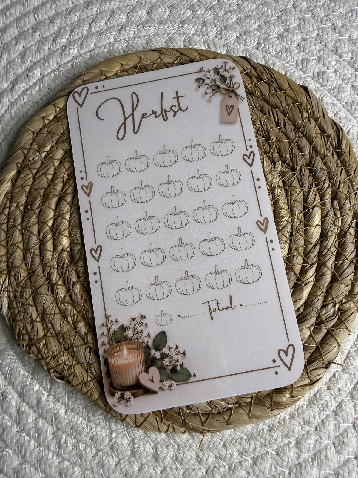 Herfst challenge cozy A6