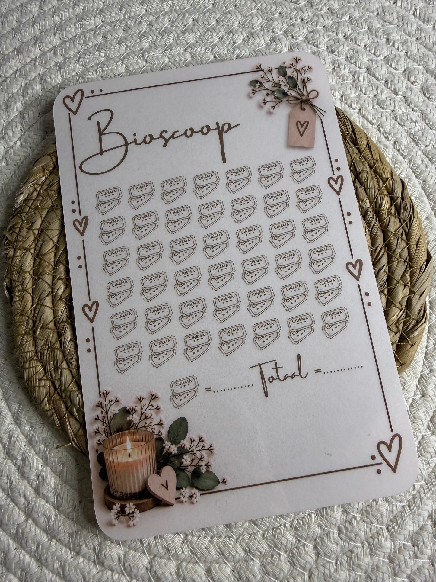 Bioscoop challenge cozy A5