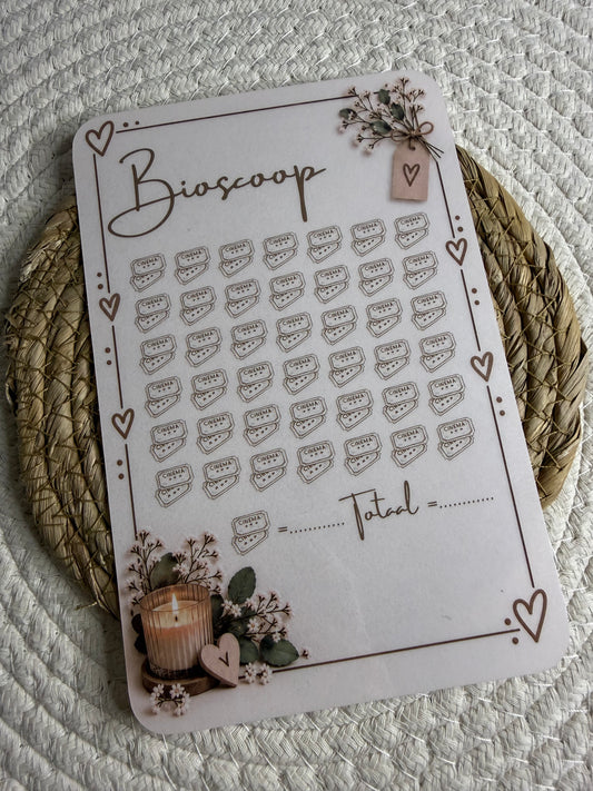 Bioscoop challenge cozy A5