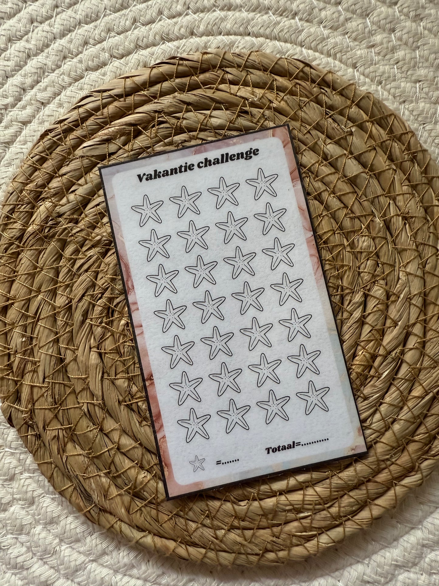Vakantie challenge A7