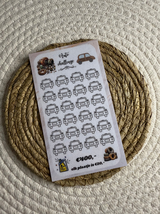 Auto challenge marmer €400,-
