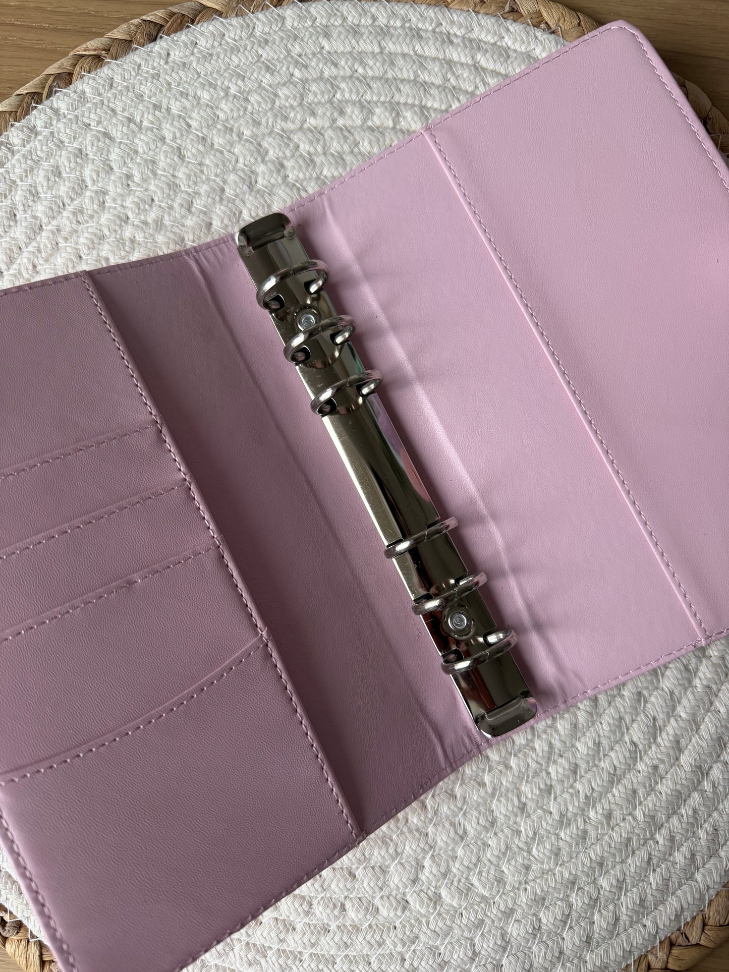 Map roze met patroon A6