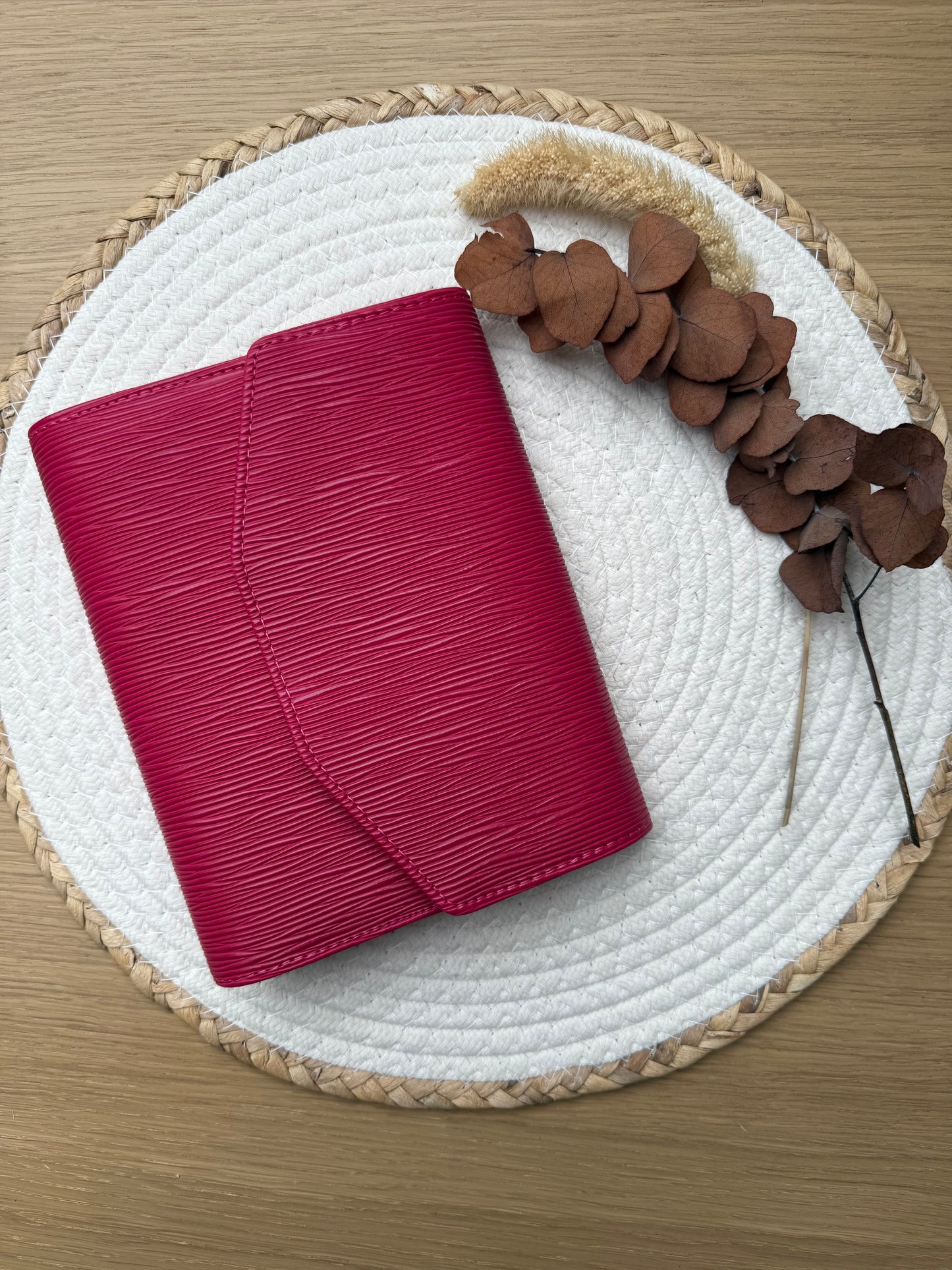 BBB Deluxe envelop map A6 donker roze