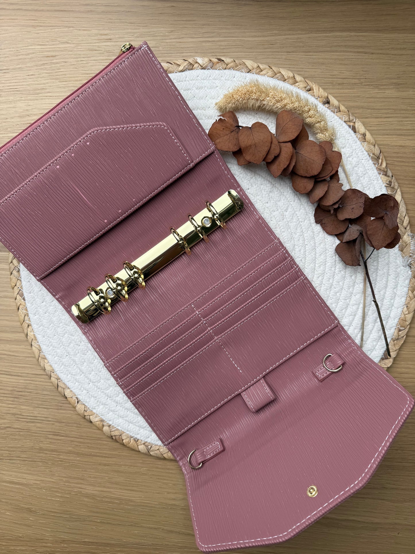 BBB Deluxe envelop map A6 oud roze