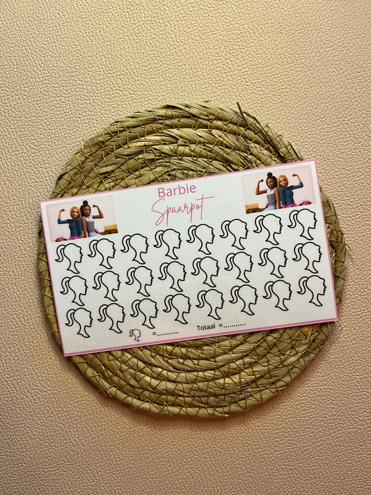 Barbie kinderen spaar challenge