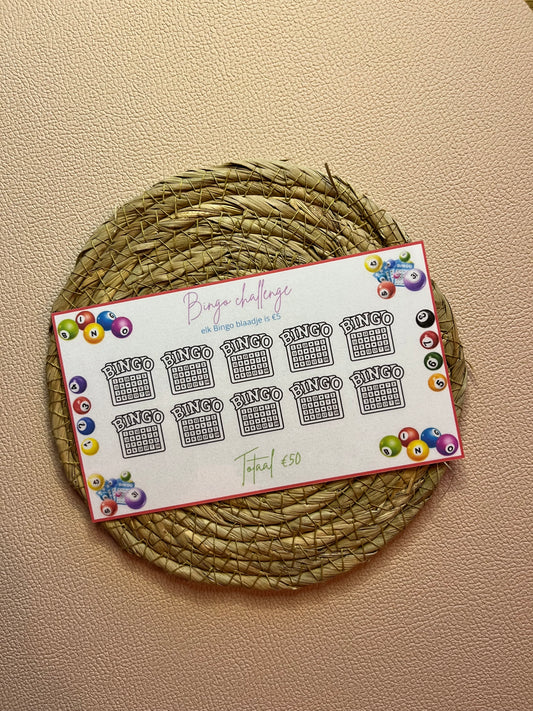 Bingo challenge