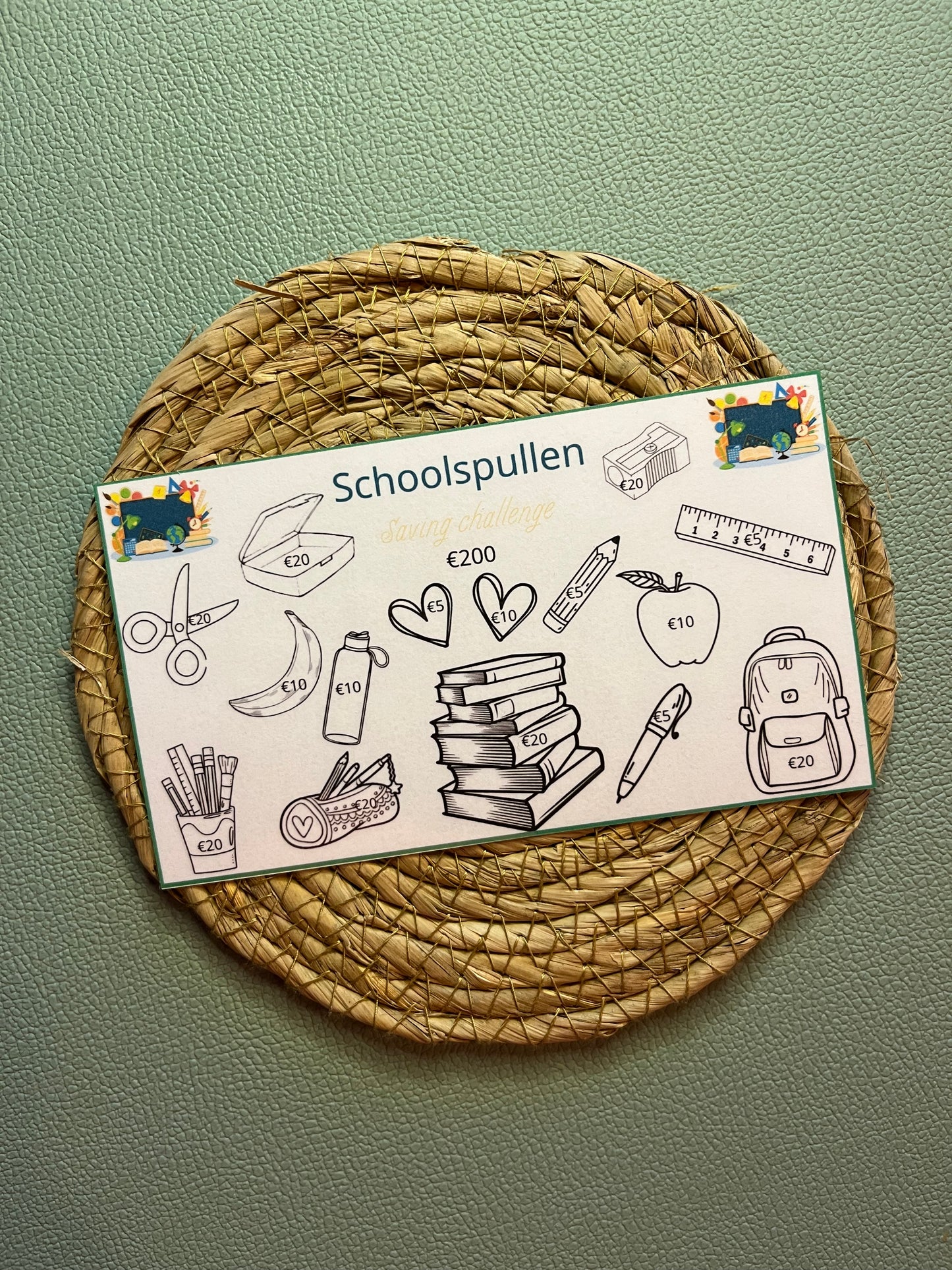 schoolspullen spaar challenge