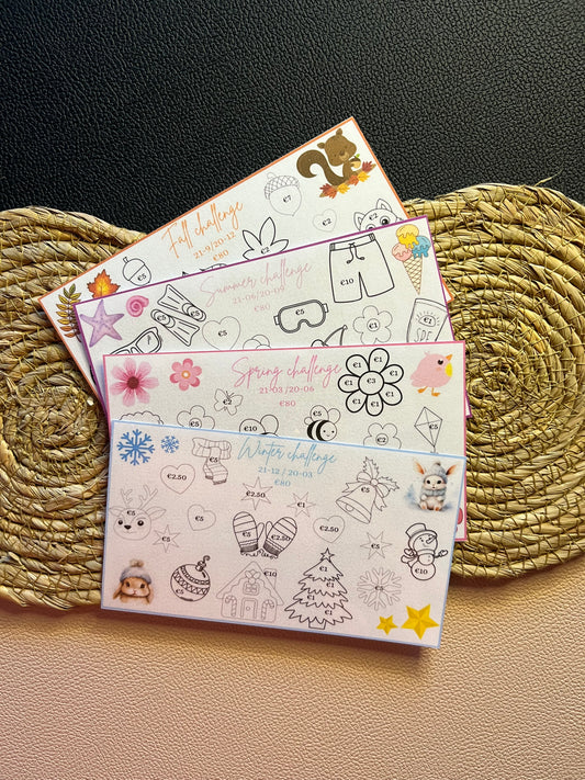 Set 4 seizoenen challenge €80.00
