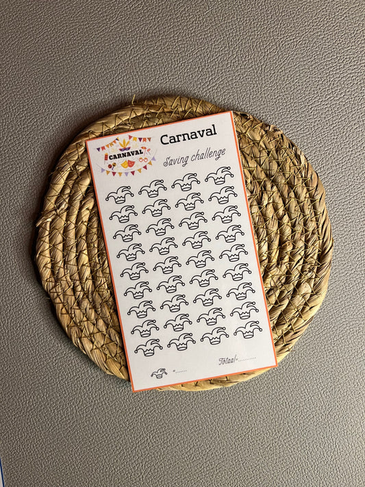Carnaval challenge open bedrag oranje