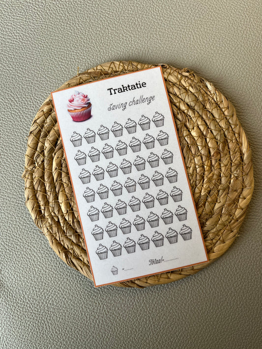 Traktatie challenge open bedrag
