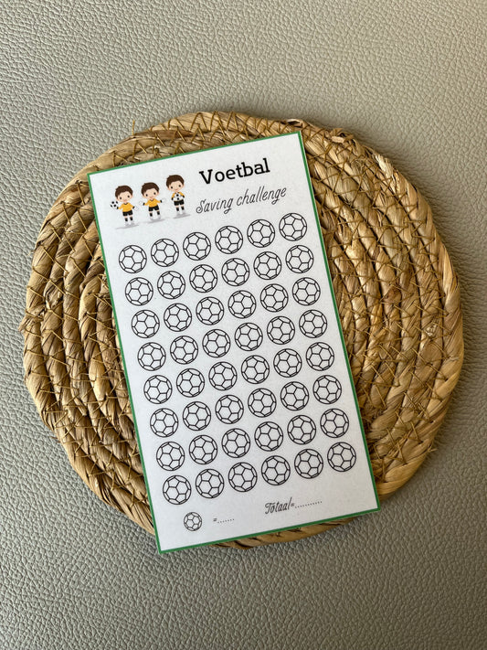 Voetbal challenge open bedrag