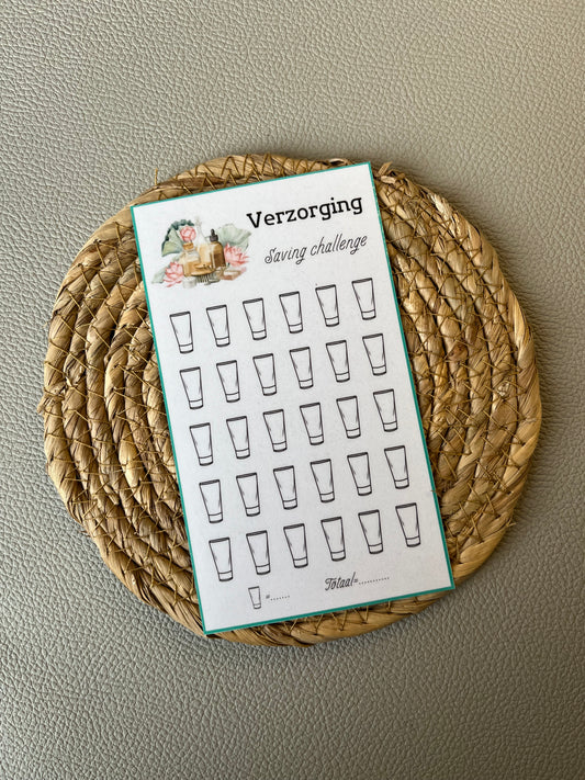 Verzorging challenge open bedrag