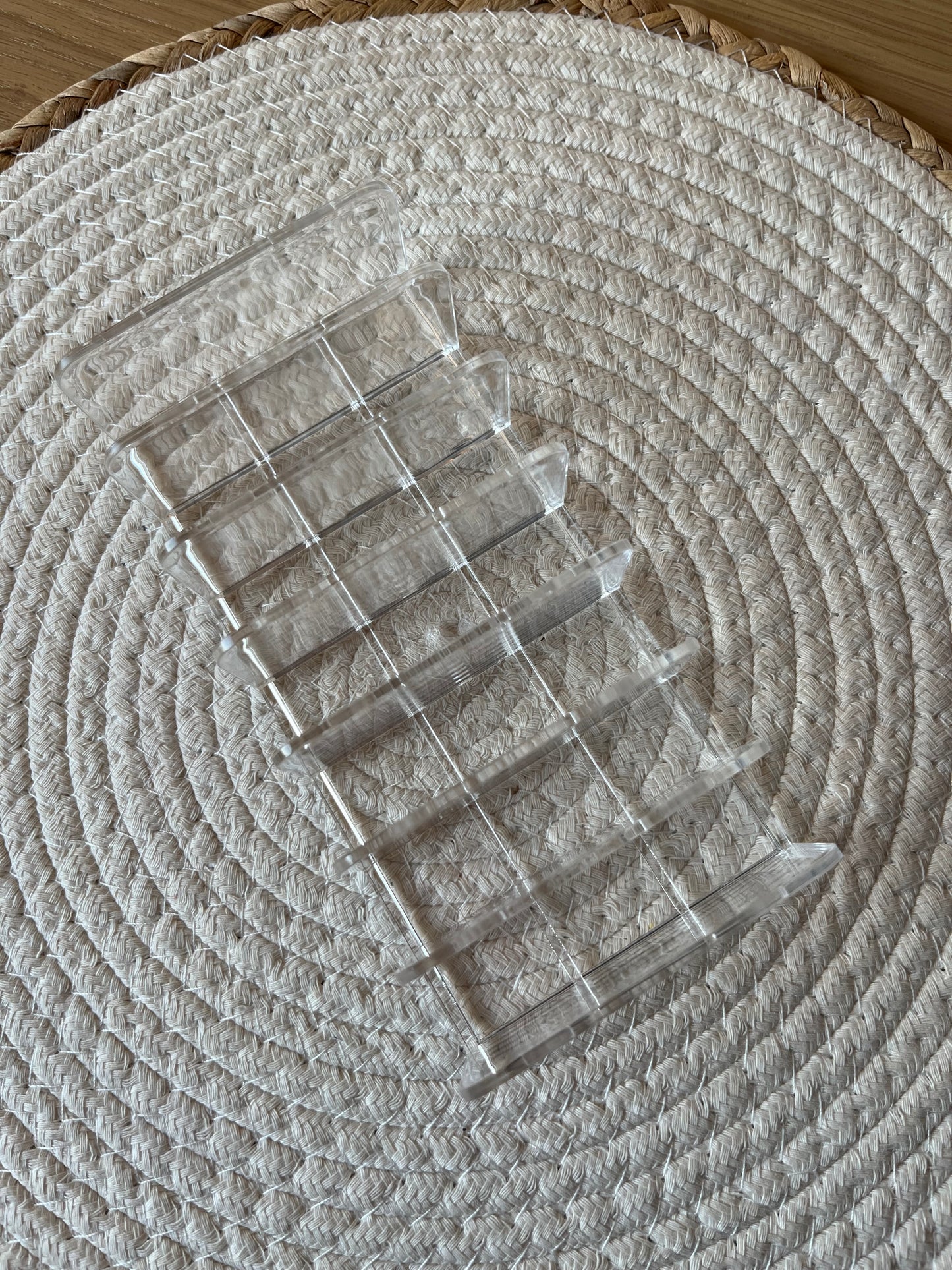 Acryl cashstuffing geld tray